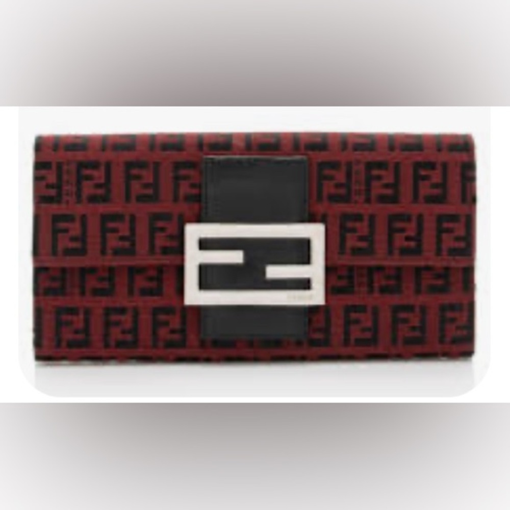 Fabulous Fendi Zucca Flap Long Wallet & dust bag - More pics COMING SOON!!!